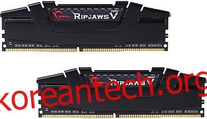 G.Skill RipJaws V 시리즈 16GB(2 x 8GB) 288핀 SDRAM PC4-28800 Ryzen용 DDR4 RAM