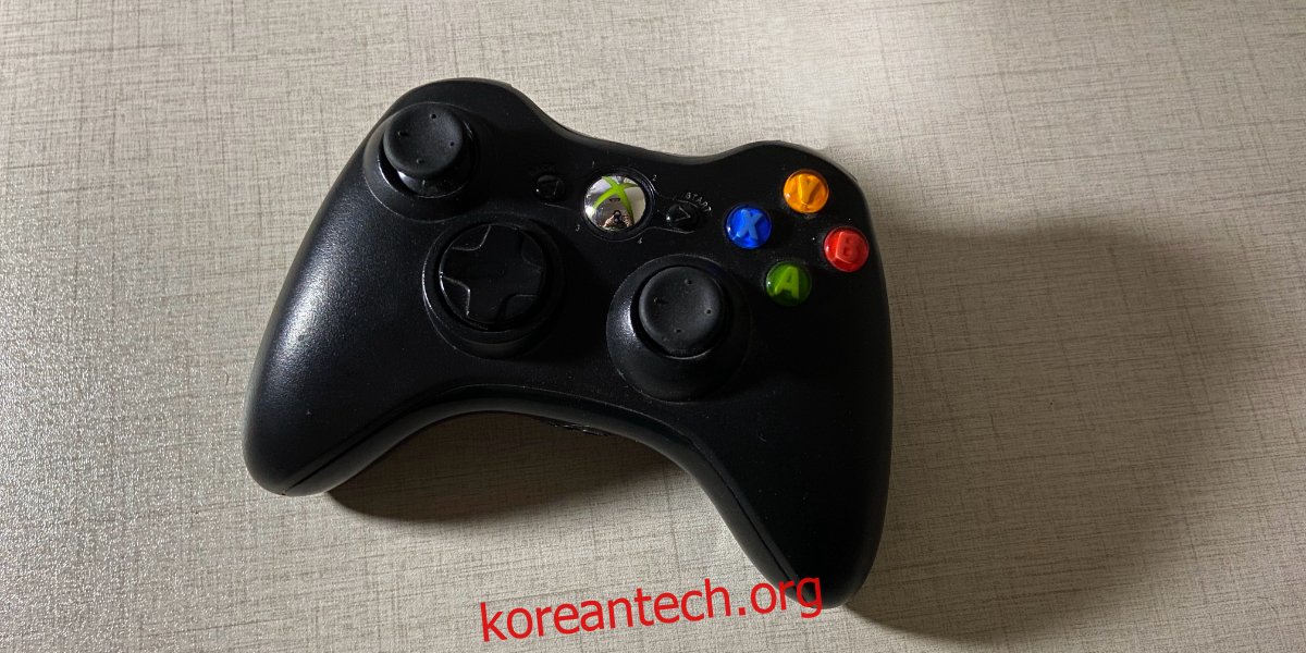 Xbox 360 컨트롤러를 PC에 연결